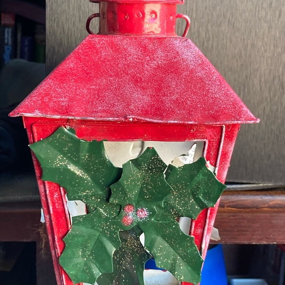 Metal Holiday candle Lantern - Picture 3 of 6